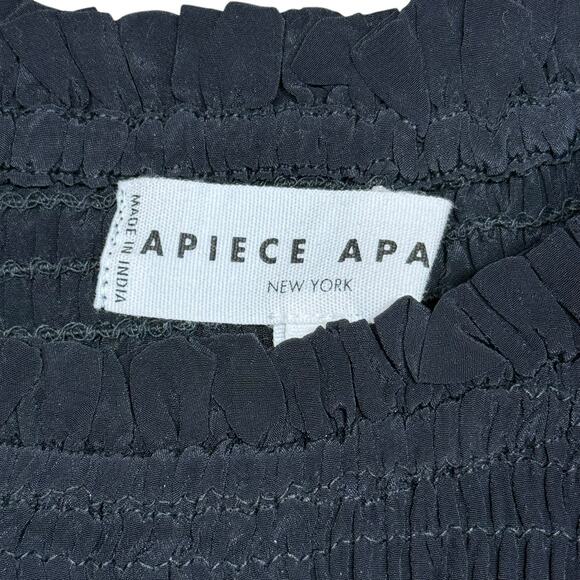 Apiece Apart Alto Smock Smocked Top Medium - Picture 7 of 8